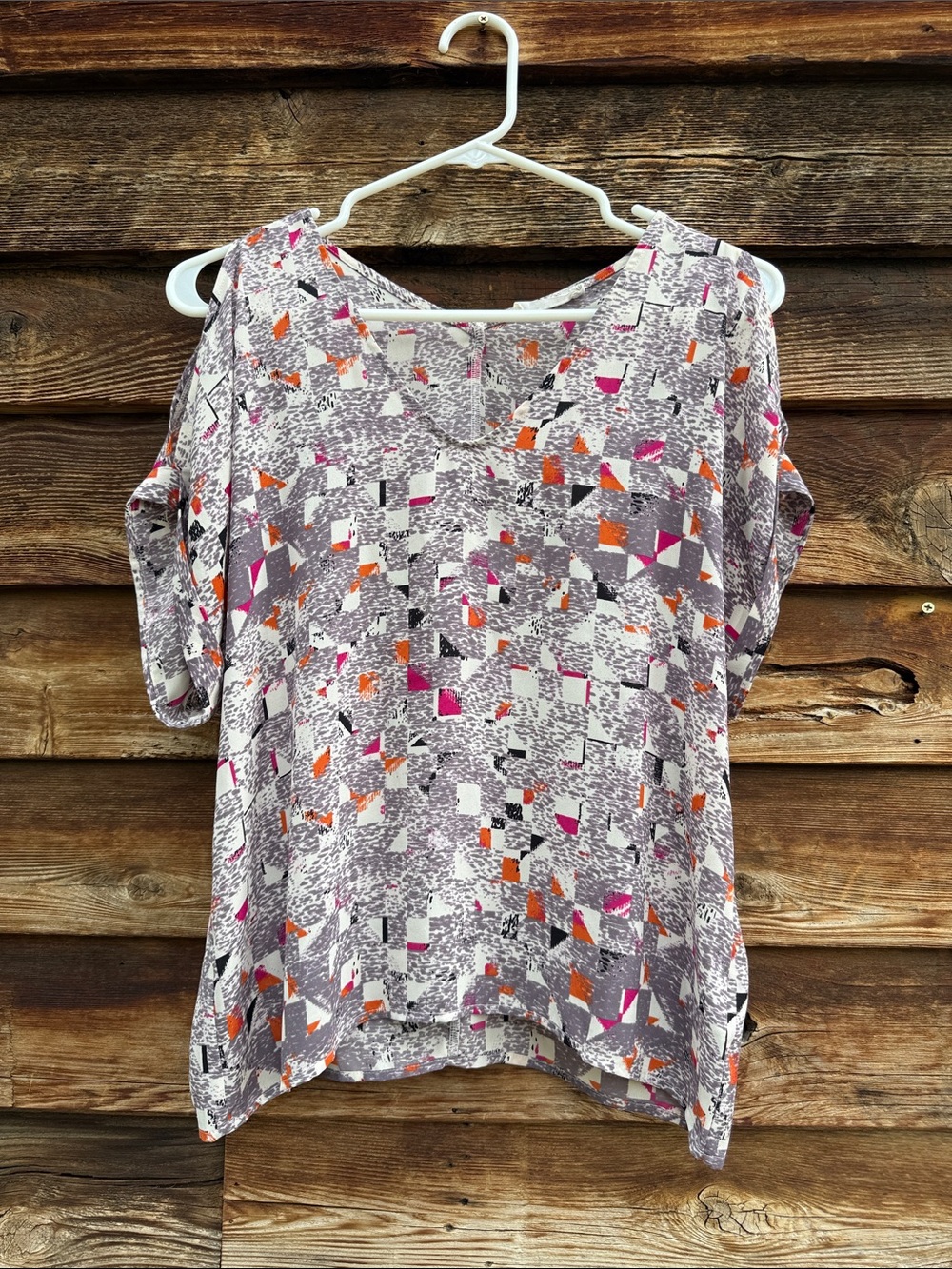 Lush top cold shoulder